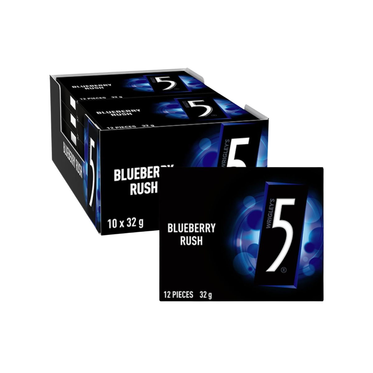 5 Gum Blueberry 32g