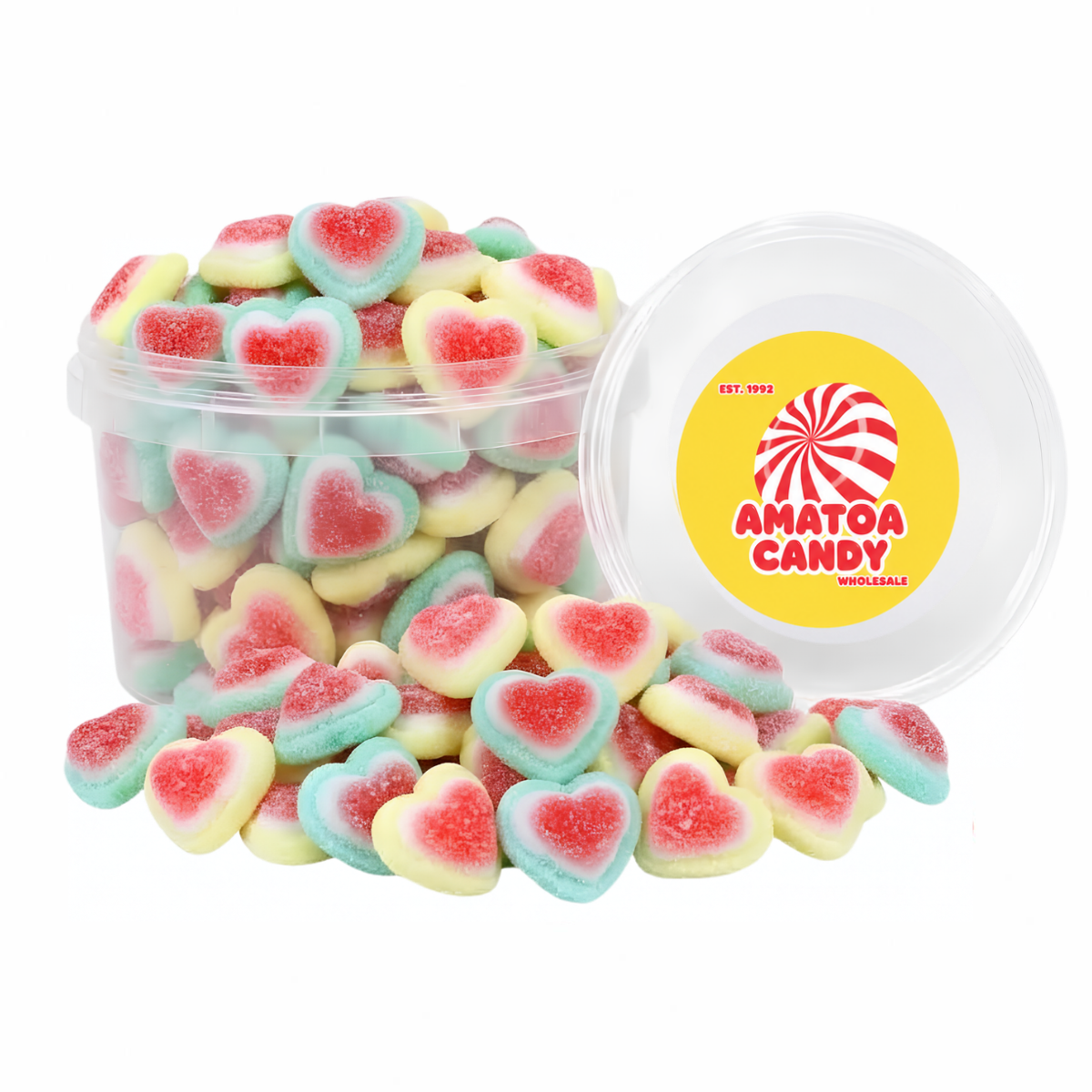 Amatoa Candy Sour Triple Hearts 150g
