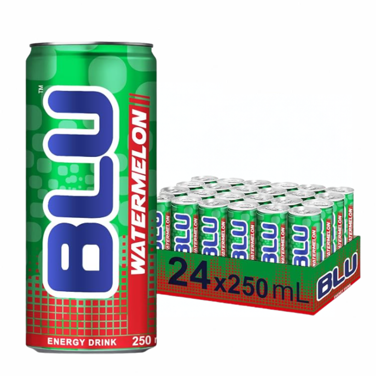 BLU Energy Drink Watermelon 250ml