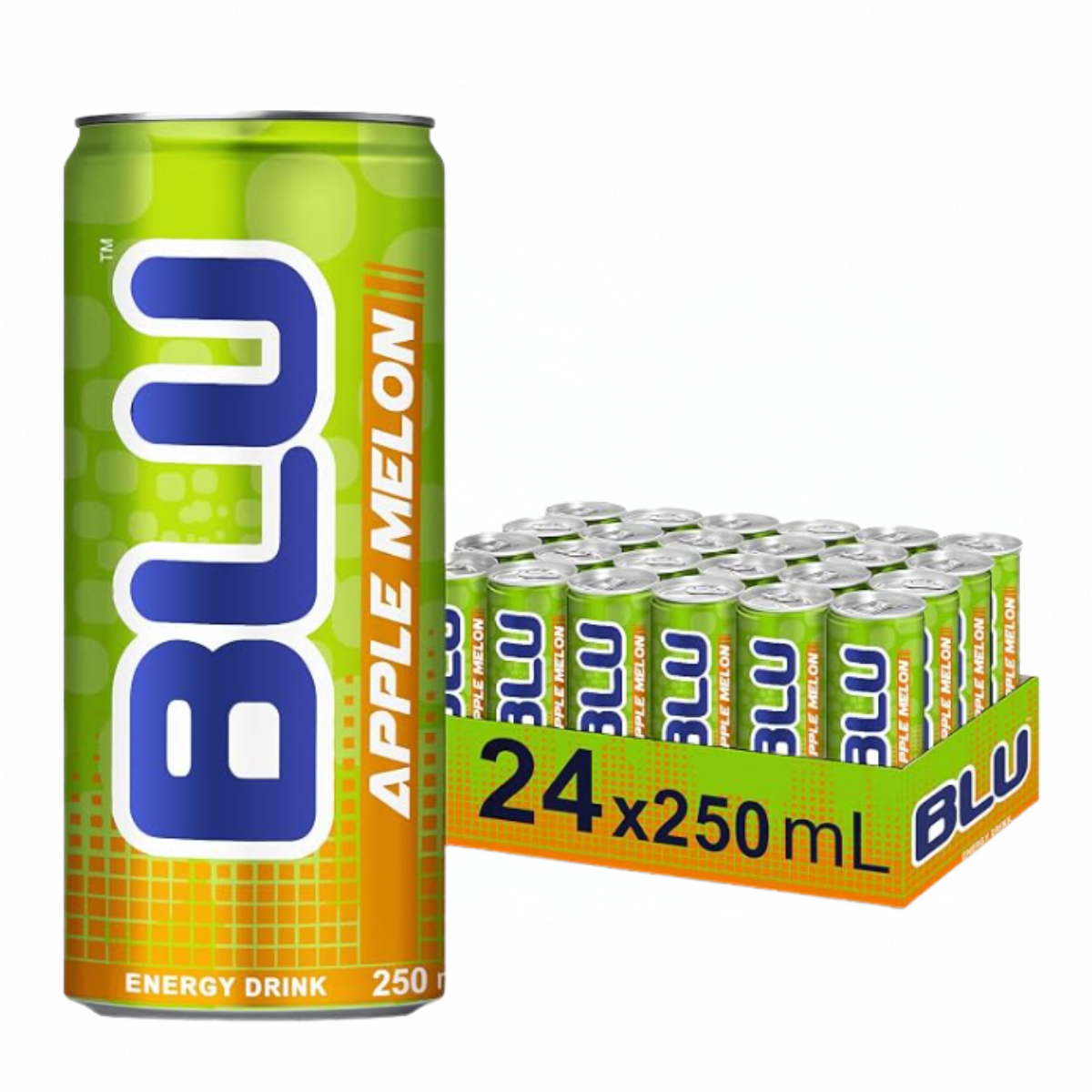 BLU Energy Drink Apple Melon 250ml