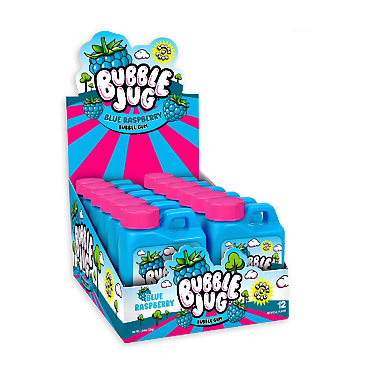 Bubble Jug Blue Raspberry 55g