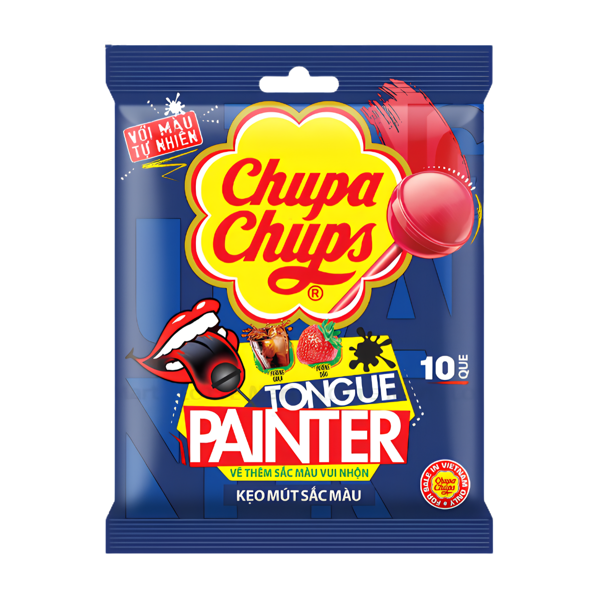 Chupa Chups Tongue Painter Lollipops 93g