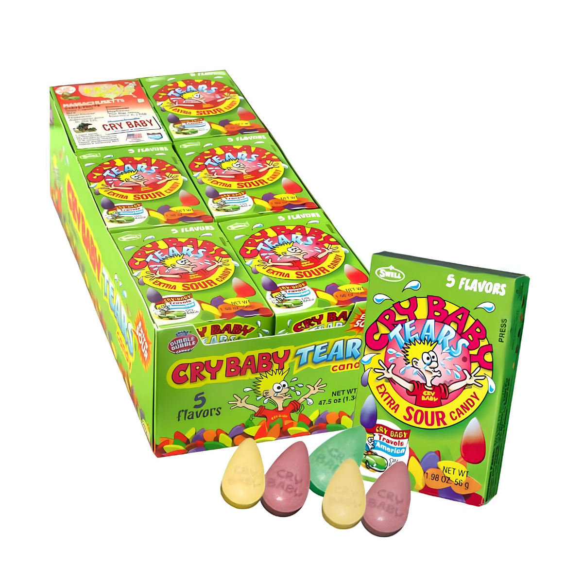 Cry Baby Tears Extra Sour Candy 56g