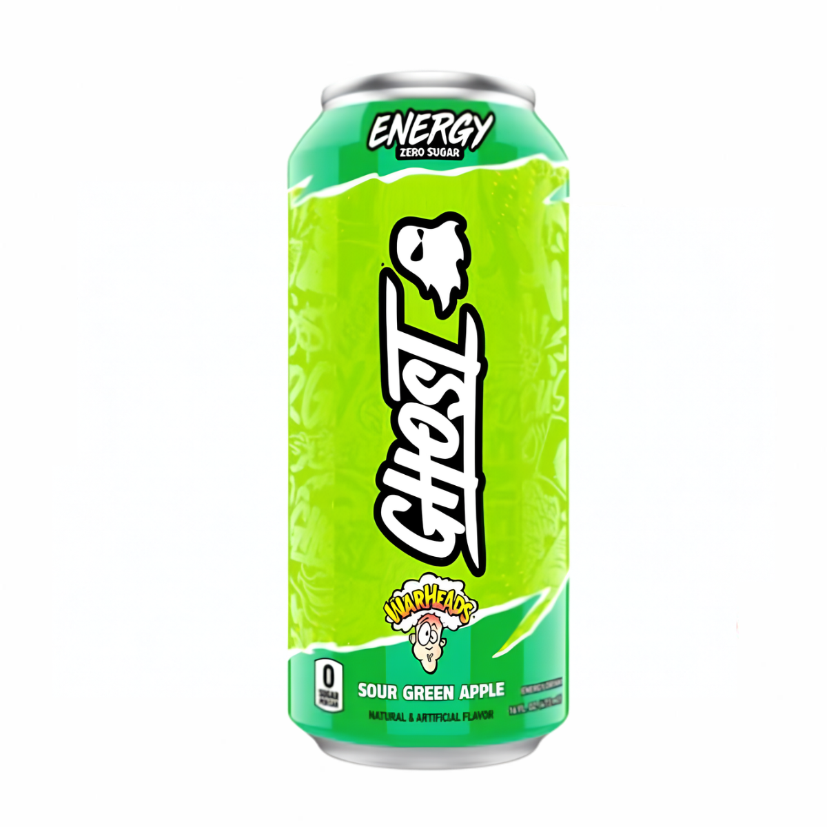 Ghost Energy Warheads Sour Green Apple 473ml