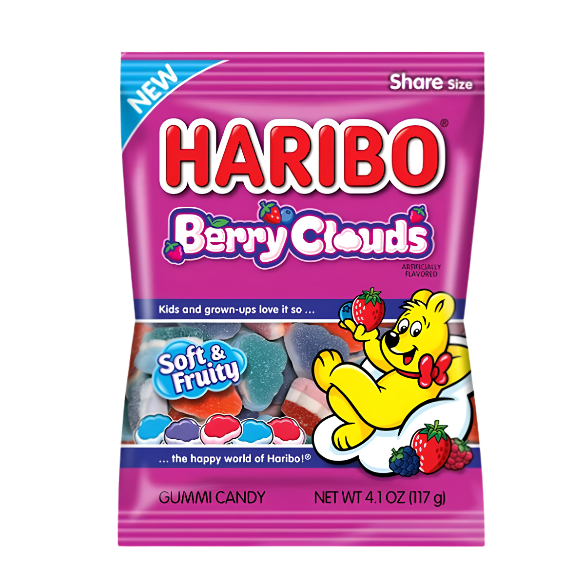 Haribo Berry Clouds 141g