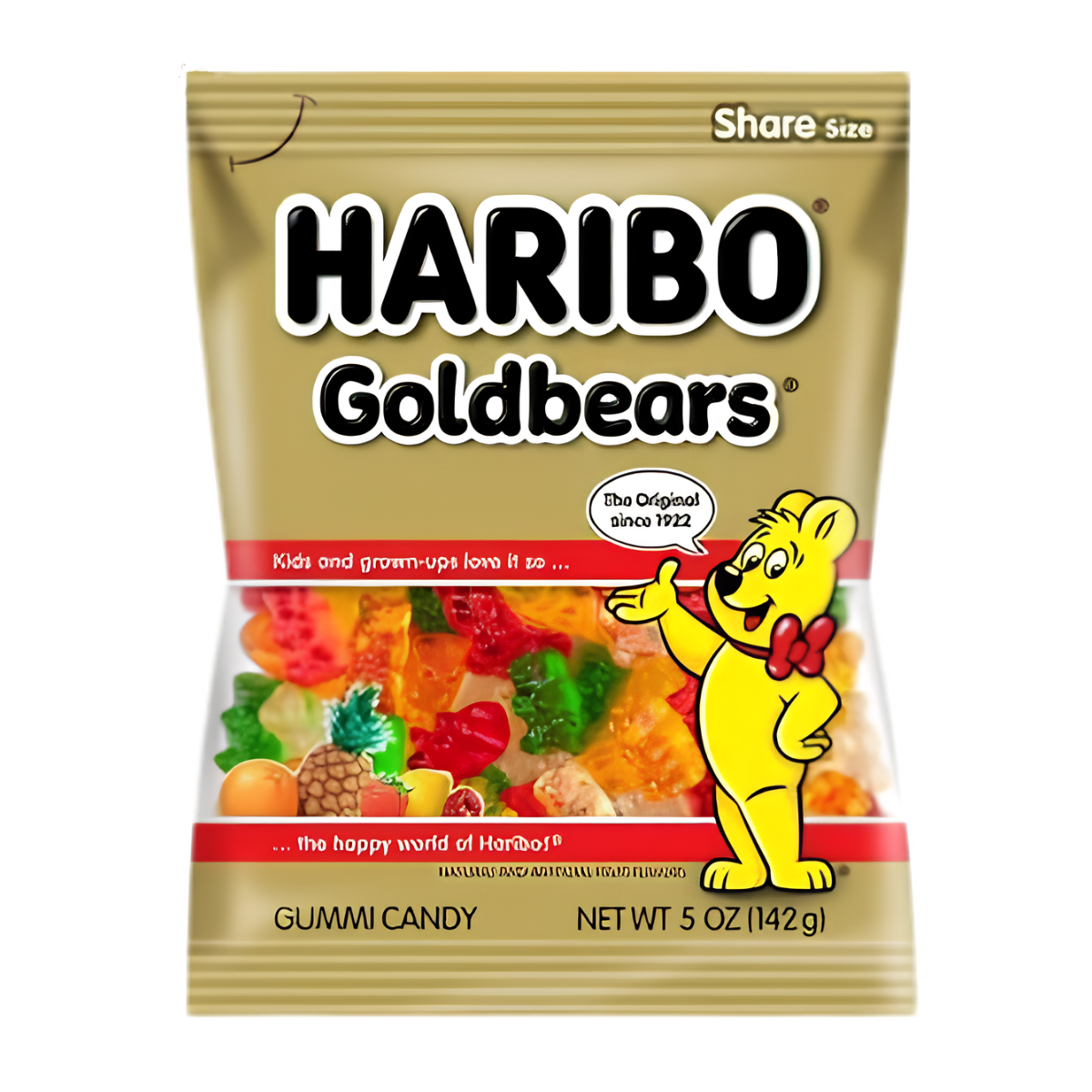 Haribo Halal Gold Bears 80g