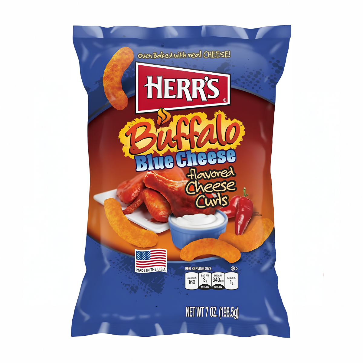 Herr's Buffalo Blue Cheese 170g