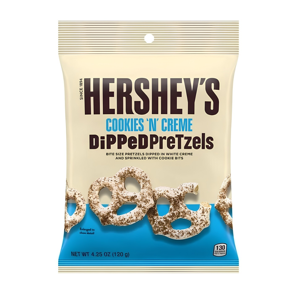 Hershey's Dipped Pretzels Cookies n' Creme 120g