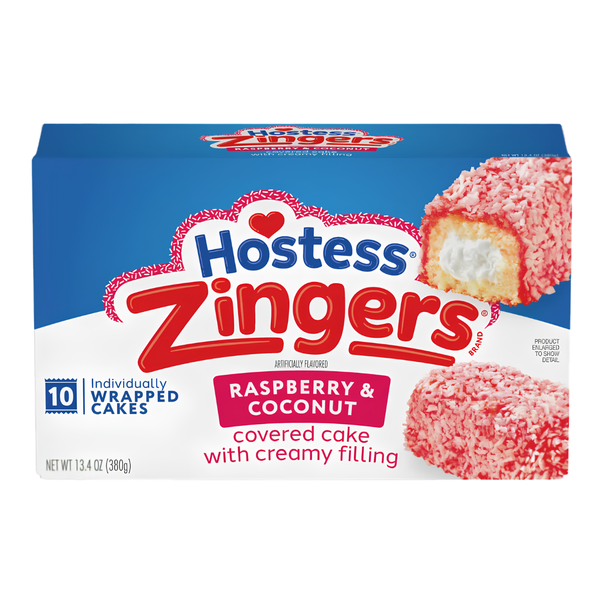 Hostess Zingers Raspberry 385g