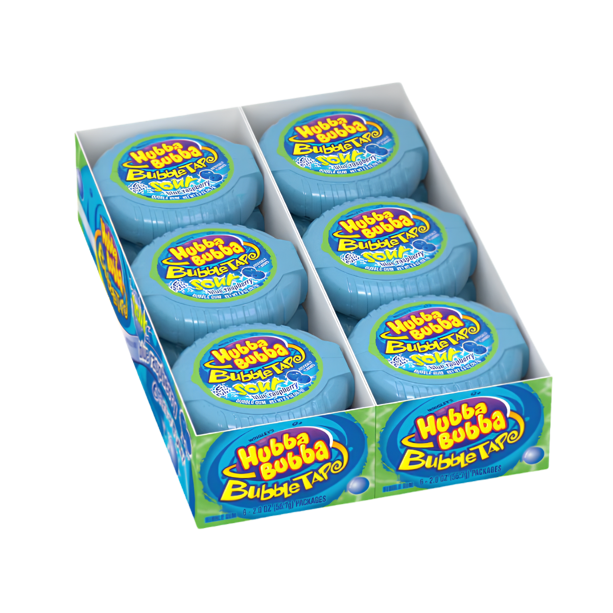 Hubba Bubba Blue Raspberry Tape 56g