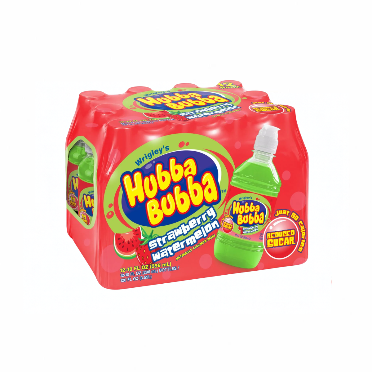 Hubba Bubba Drink Strawberry Watermelon 291ml