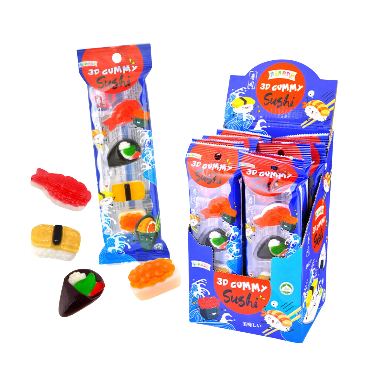 Juicy Jelly Gummy Sushi 40g