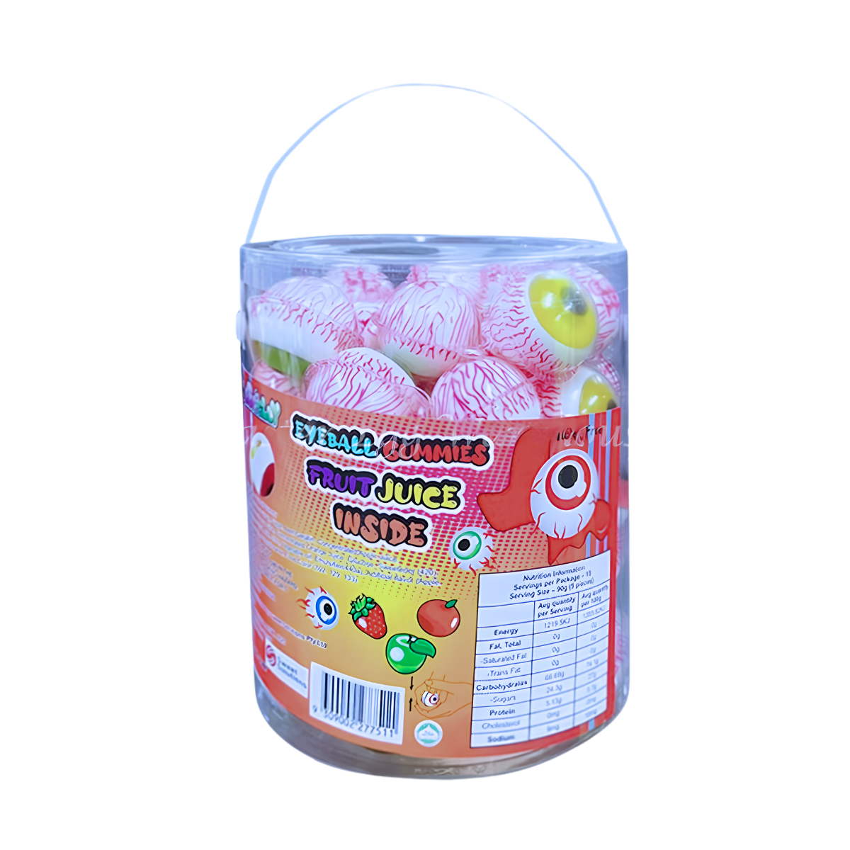 Juicy Jelly Mega Eyeball Halal Gummy Jar