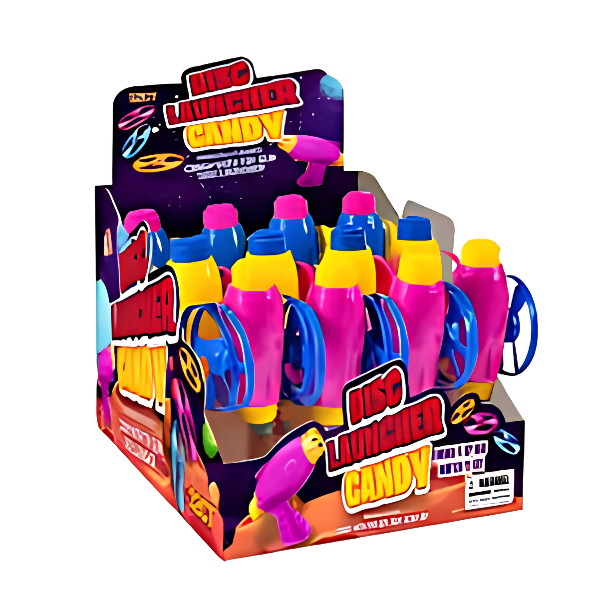 Kidsfrenzy Disc Launcher Candy Gun 8g