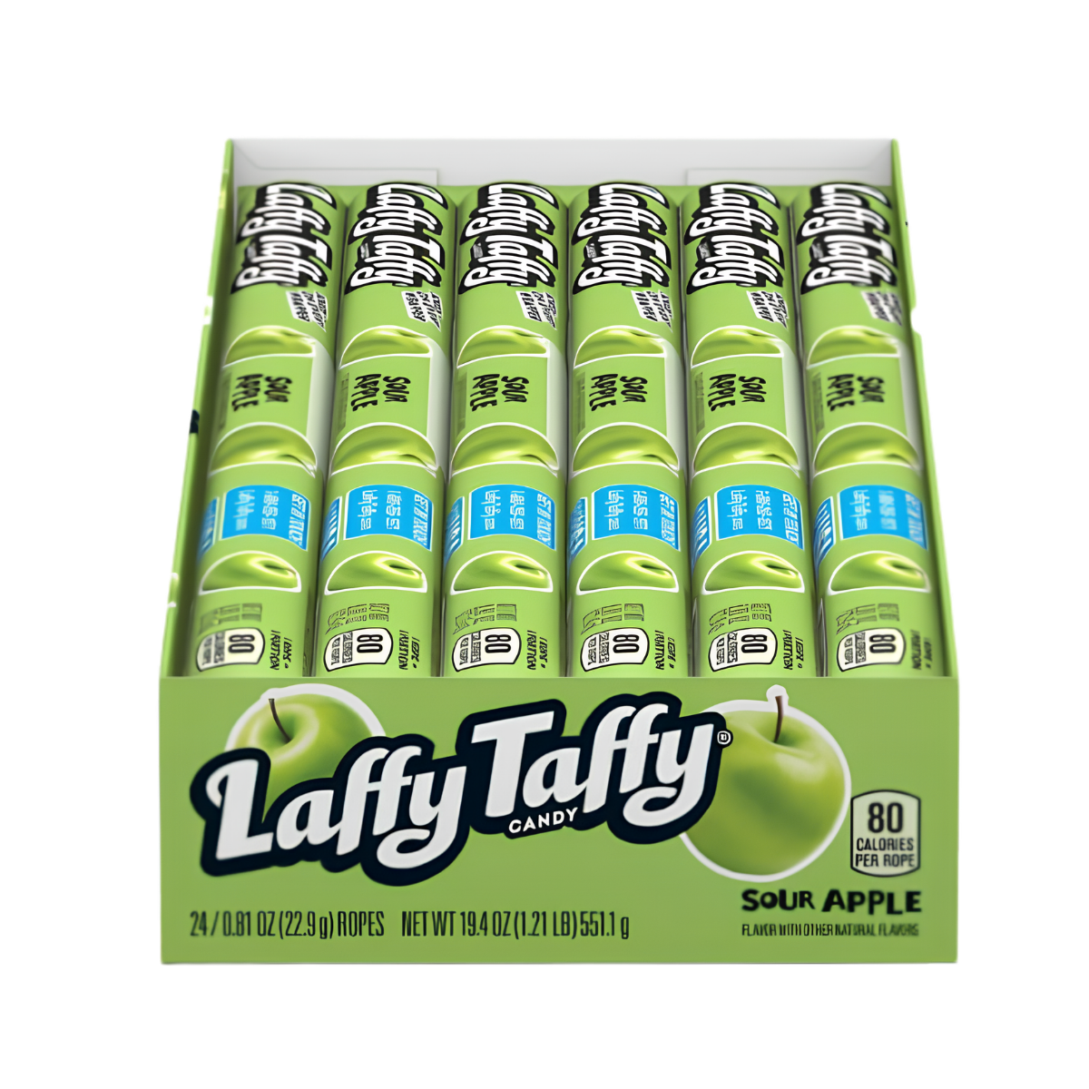 Laffy Taffy Rope Sour Apple 23g