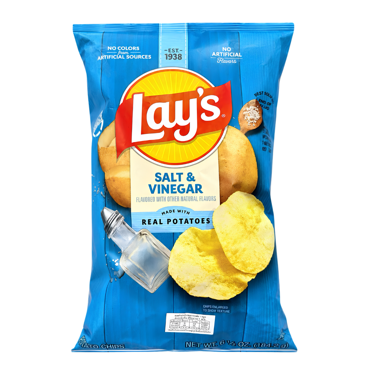 Lays Salt & Vinegar 184g