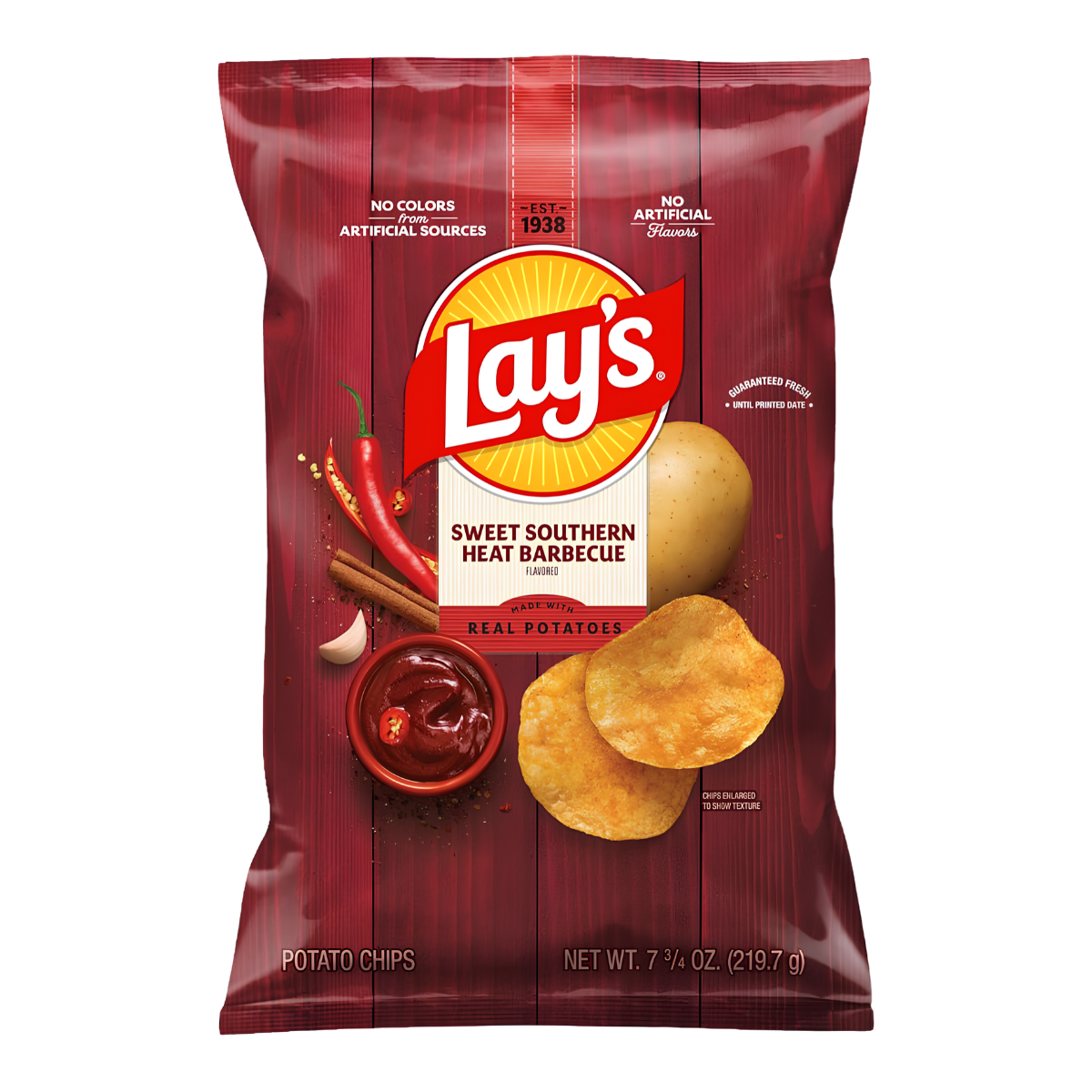 Lays Sweet Southern BBQ 184g