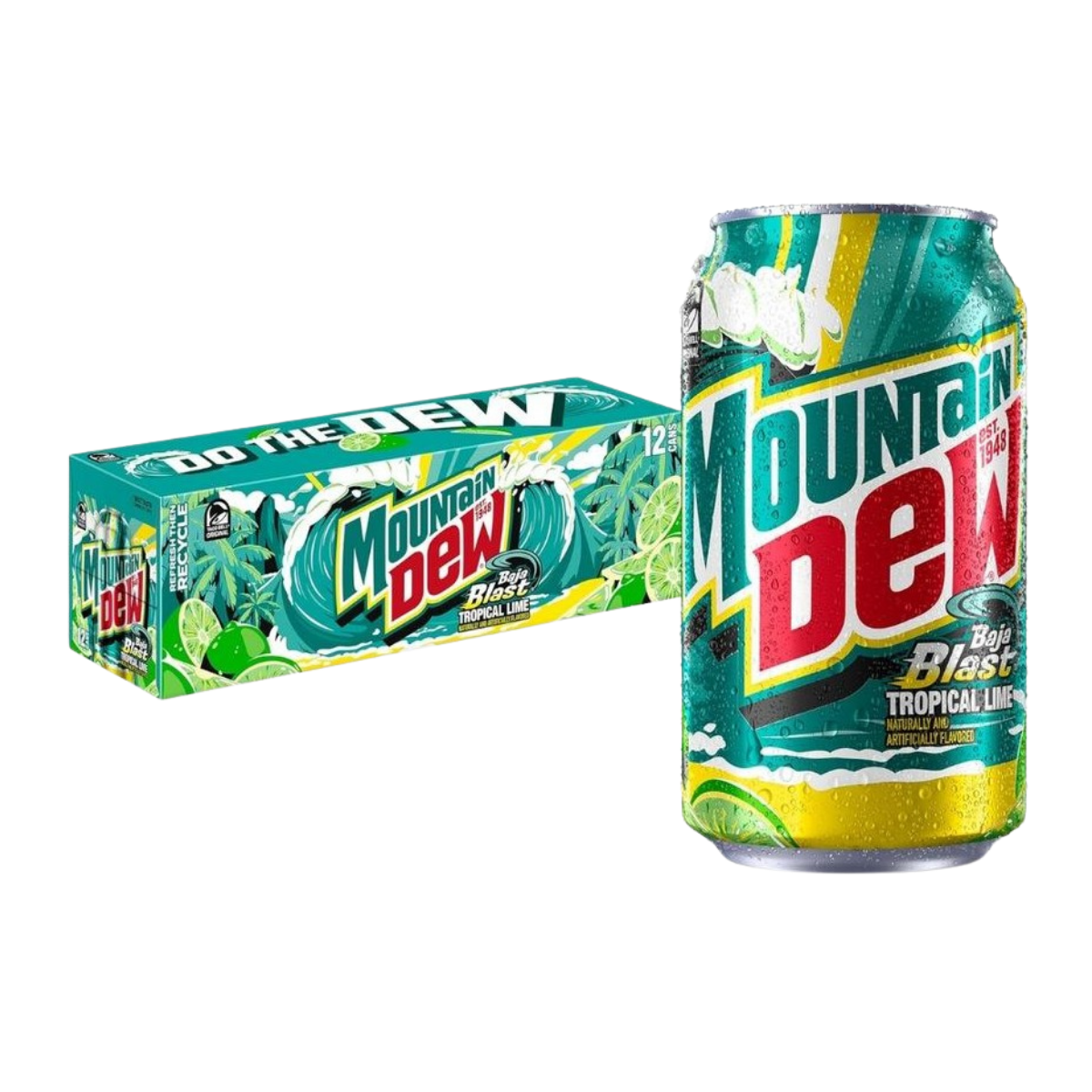 MTN Dew Baja Tropical Blast 355ml