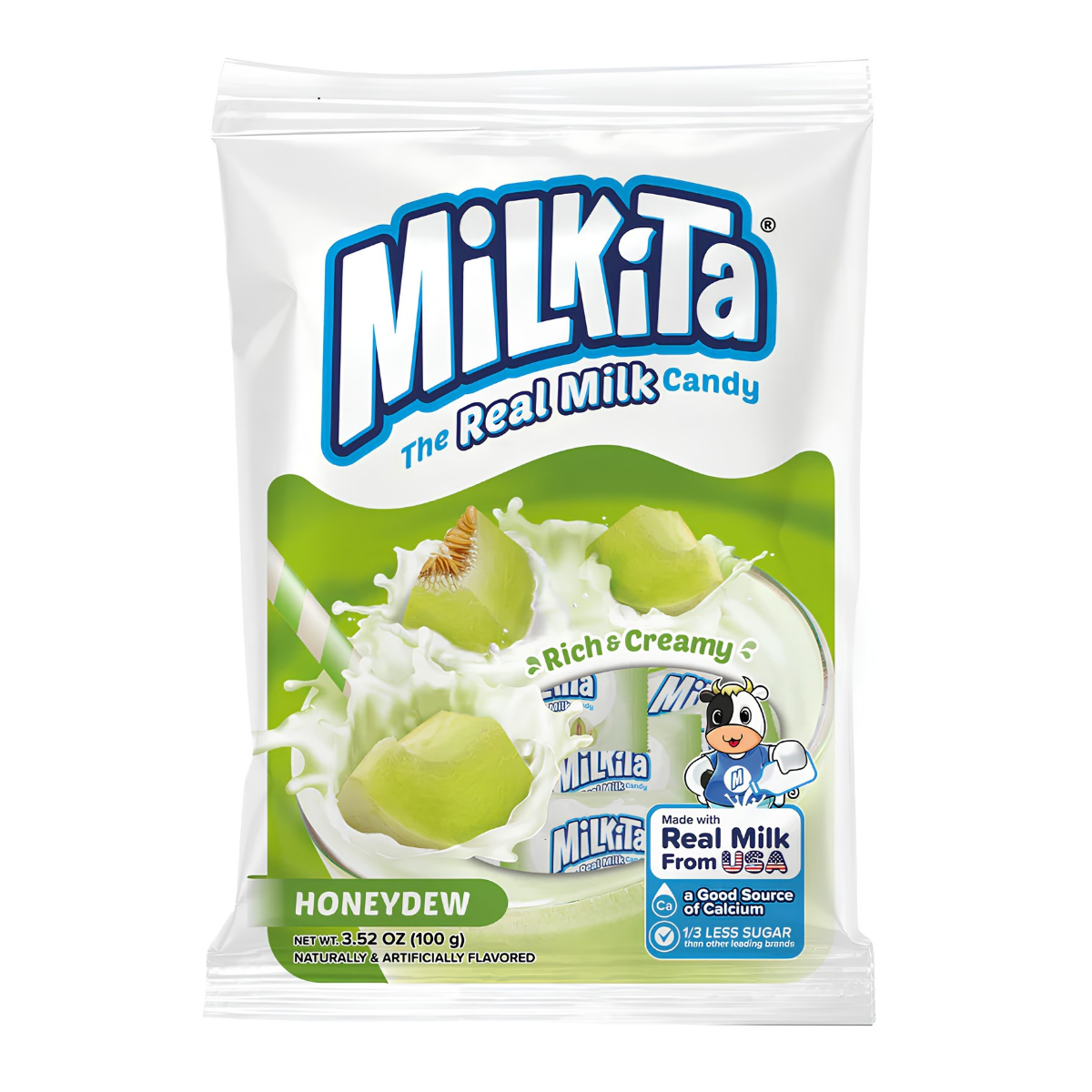 Milkita Soft Melon Candy Bag 75g