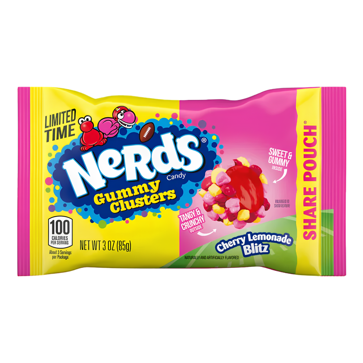 Nerds Gummy Cluster Cherry Lemonade Share Pack 85g