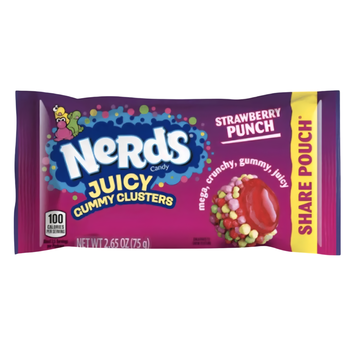 Nerds Gummy Cluster Juicy Share Pack 85g