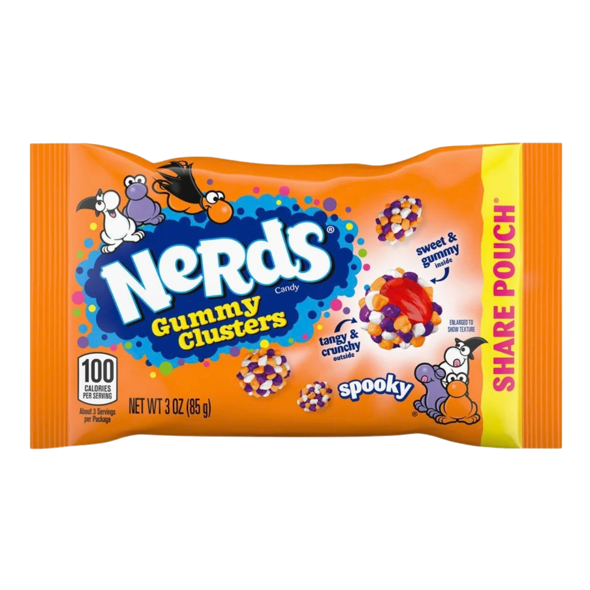 Nerds Gummy Clusters Spooky Share Pack 85g