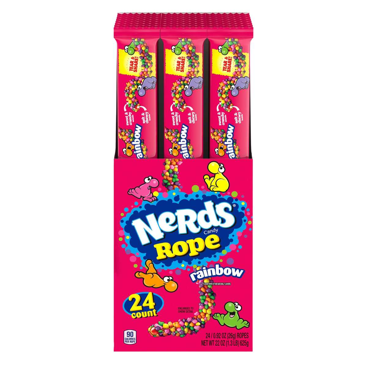 Nerds Rope Rainbow 26g