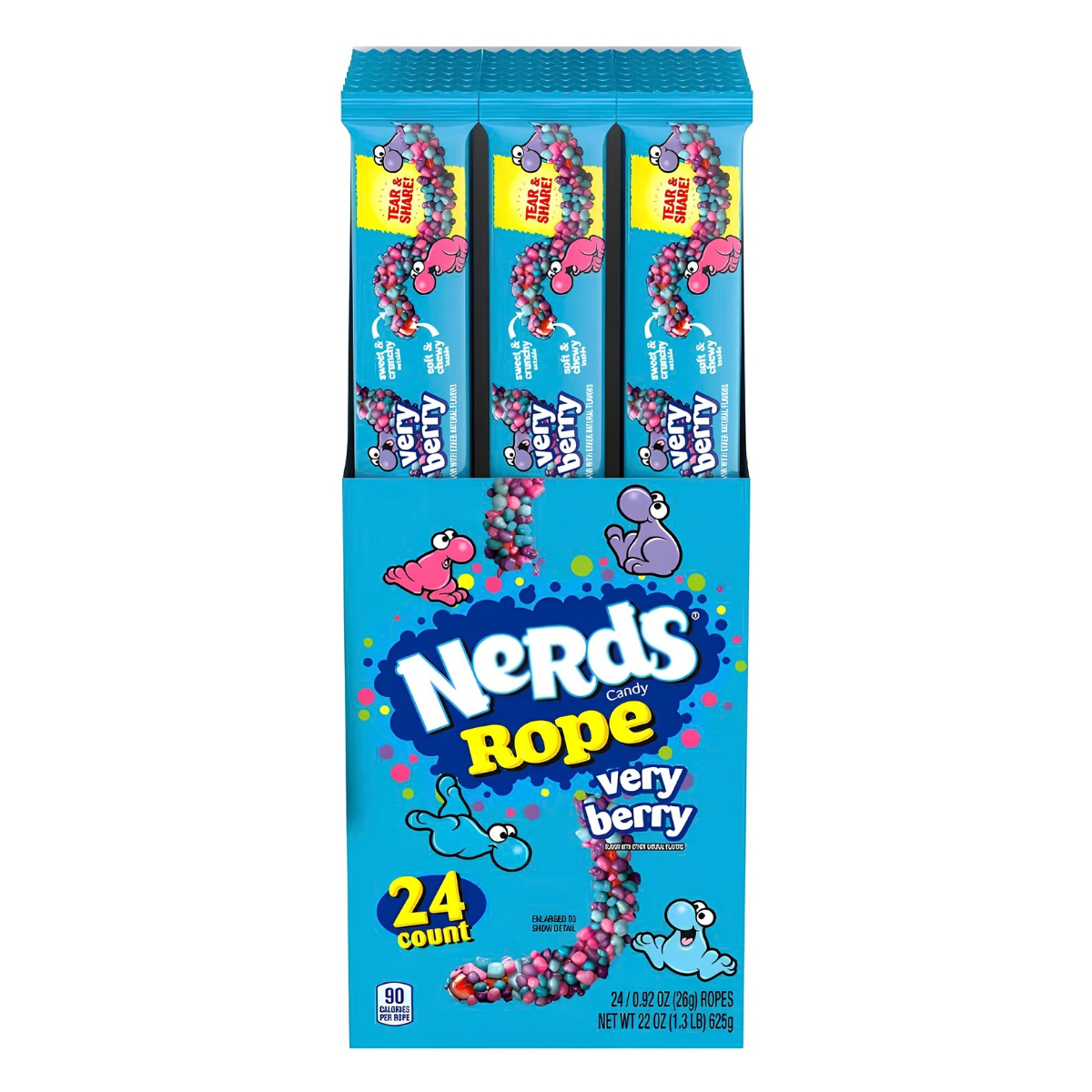 Nerds Rope Very Berry 26g