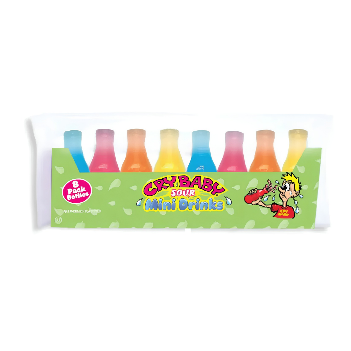 Nik L Lip SOUR Wax Bottles 8pack 79g