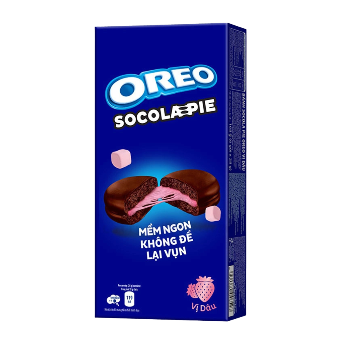 Oreo Socola Pie Strawberry 168g