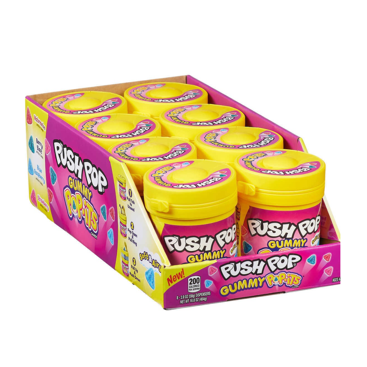 Push Pops Gummy Popits 58g