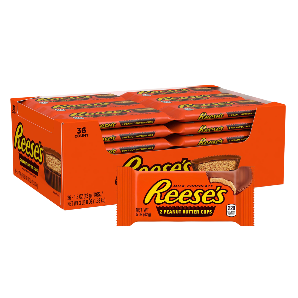 Reese's 2 Peanut Butter Cups 42g