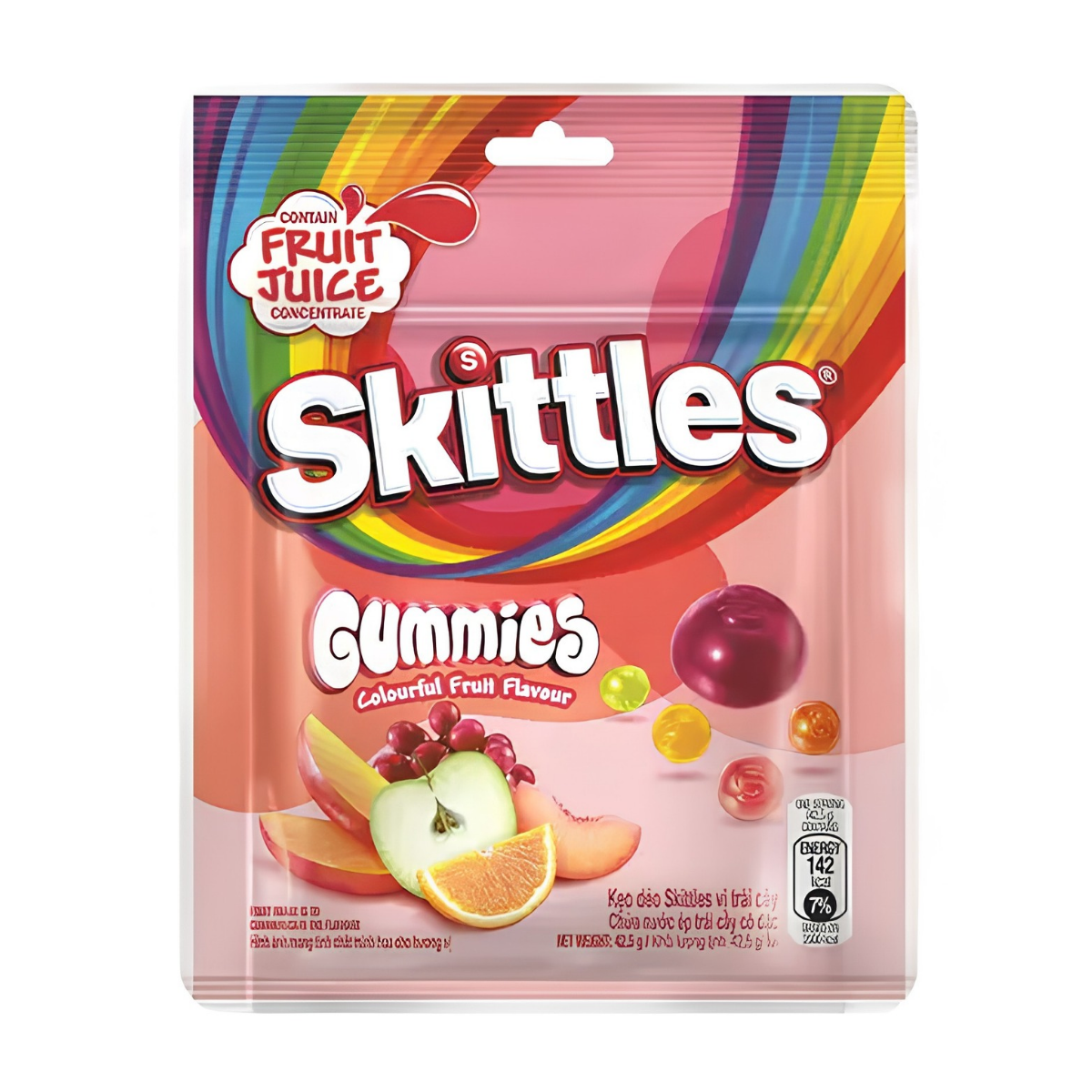 Skittles Gummies Colourful Fruit Flavour 42g