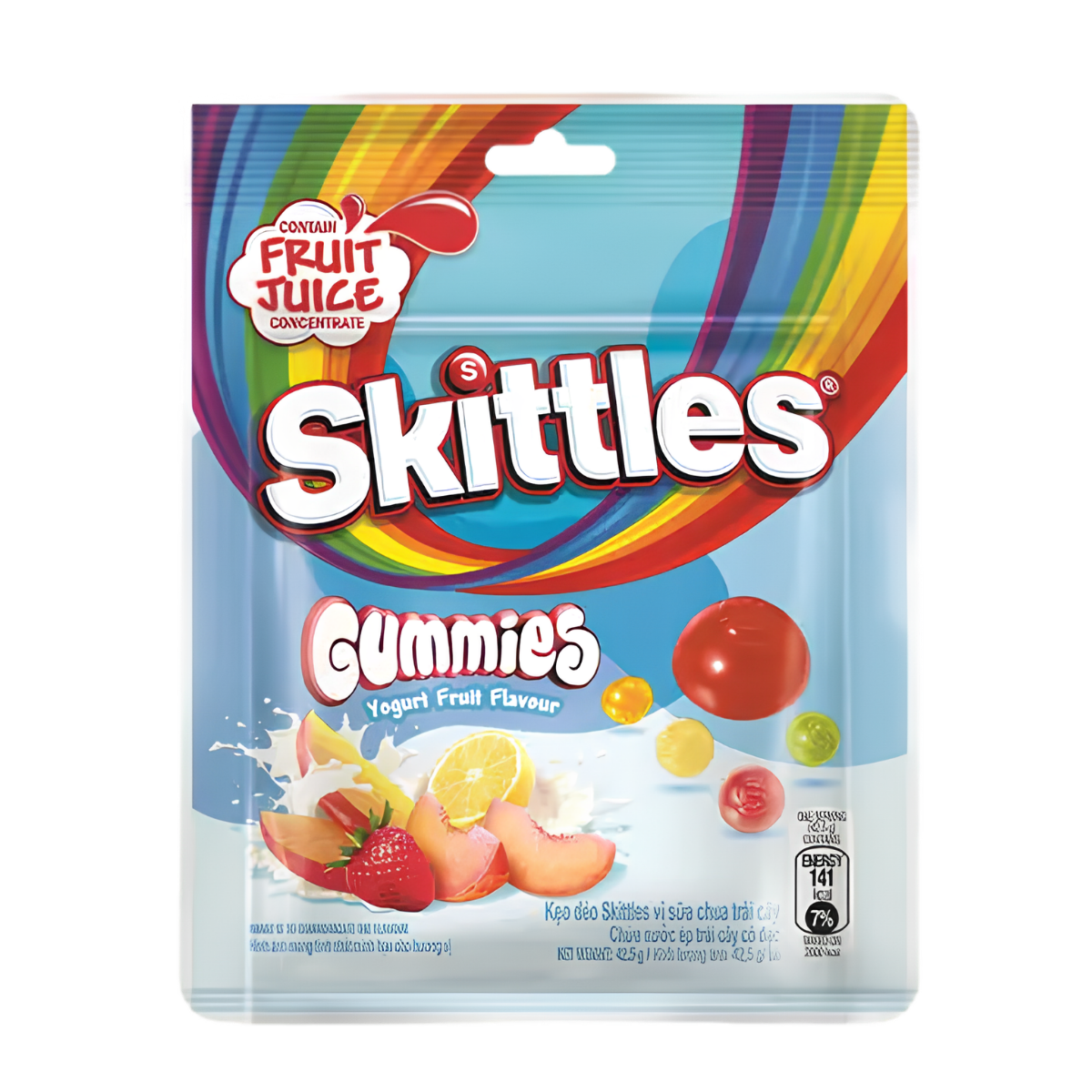 Skittles Gummies Yoghurt Fruit Flavour 42g