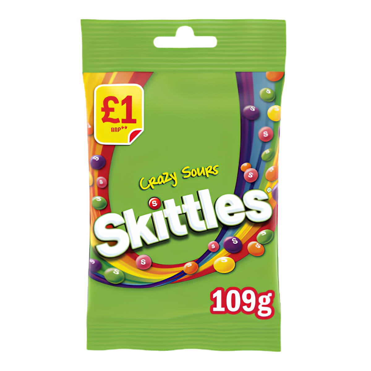 Skittles (UK) Crazy Sour Vegan 109g