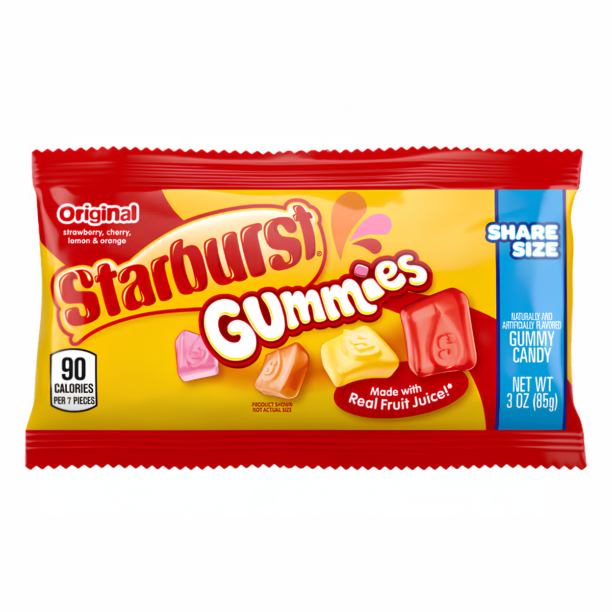 Starburst Gummies Original Share Size 85g