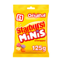 Starburst Minis Vegan Chewy Sweets Fruit Flavoured Treat Bag 125g