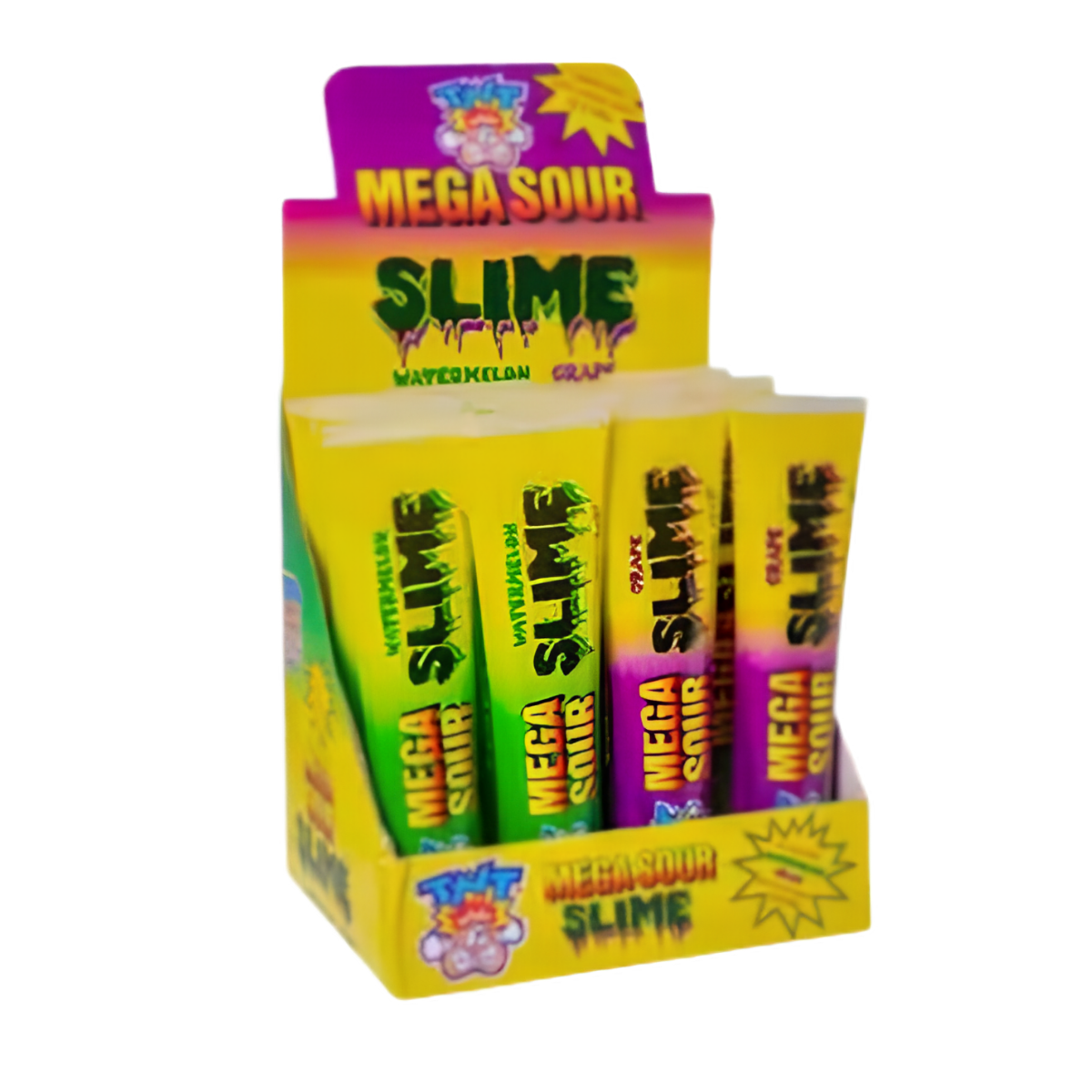 TNT Mega Sour Slime Purple 120g