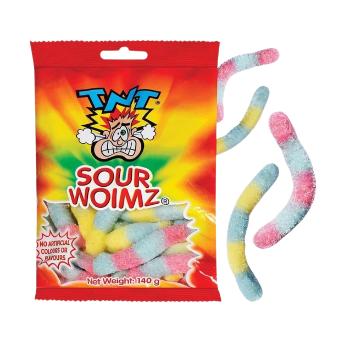 TNT Sour Woimz 140g