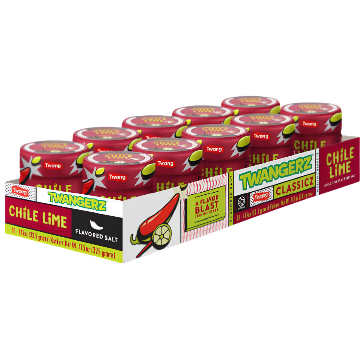 Twang Shaker Salt Snack Chile 32g
