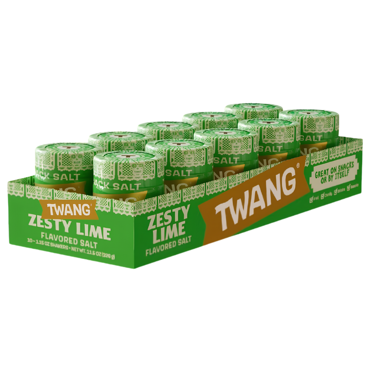 Twang Shaker Salt Snack Lime 32g