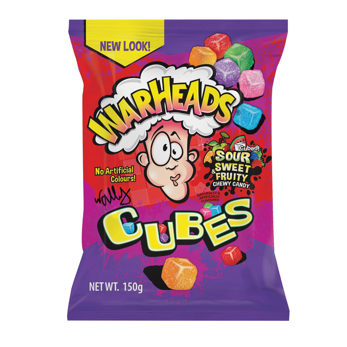 Warheads Cubes 150g