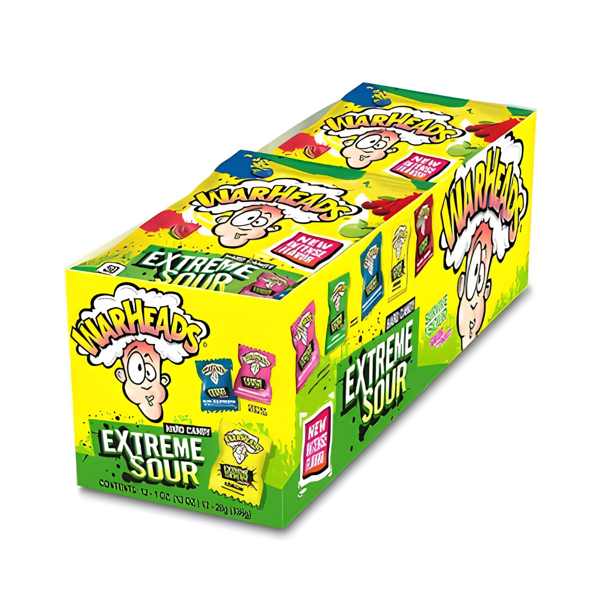 Warheads Extreme Sour Hard Candy 28g
