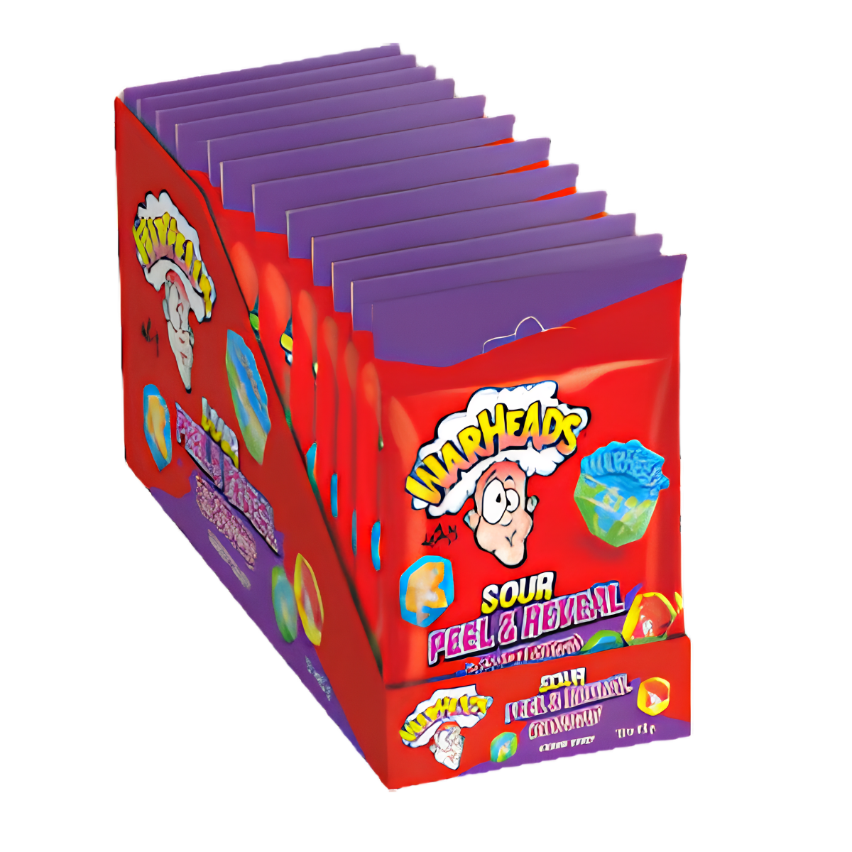 Warheads Peel & Reveal 45g