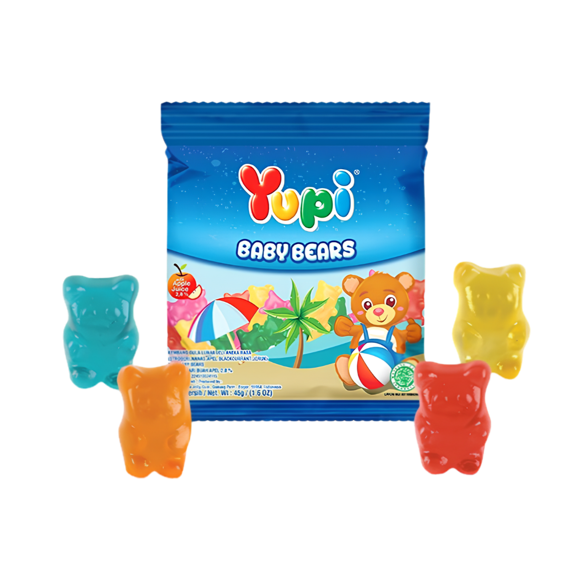 Yupi Candy Gummy Bears 6g