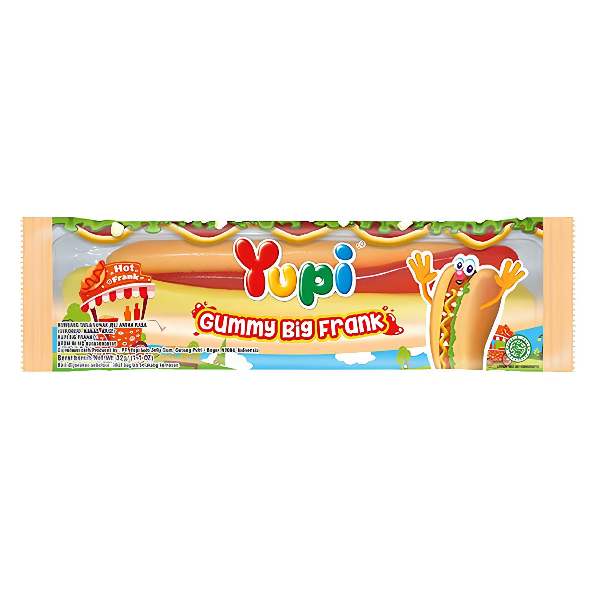 Yupi Candy Gummy Big Frank 32g