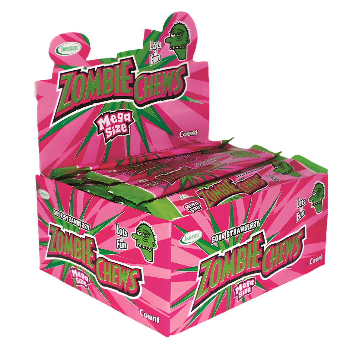 Zombie Chews Strawberry 28g