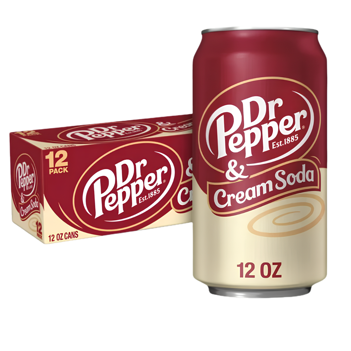 Dr Pepper Cream Soda 355ml