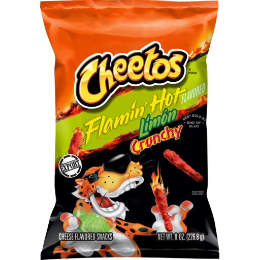 Cheetos Flamin' Hot Limon 227g