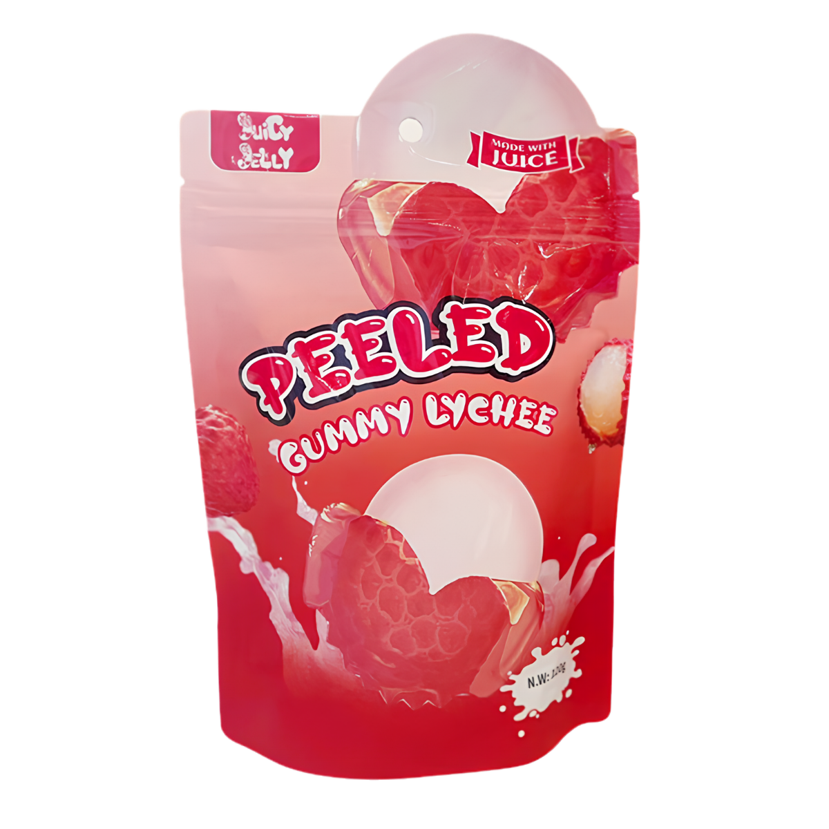 Juicy Jelly Peeled Lychee 120g